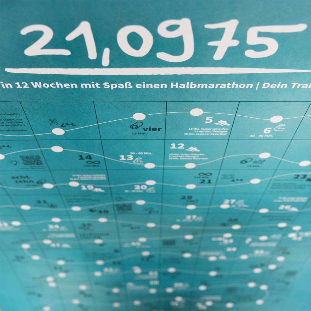 Halbmarathon Trainingsplan | 21,0975